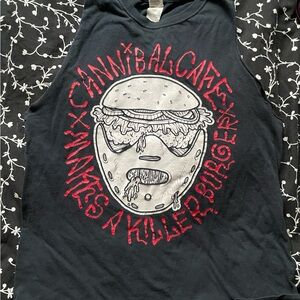 Cannibal cafe men’s tank